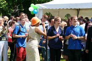 Foto von der Mitsing-Aktion