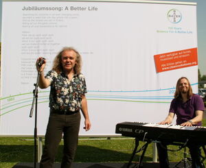 Foto von der Mitsing-Aktion