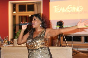 Foto von der Mitsing-Aktion