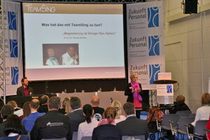 Foto von der Mitsing-Aktion