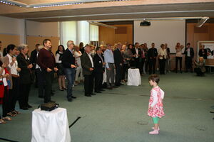 Foto von der Mitsing-Aktion